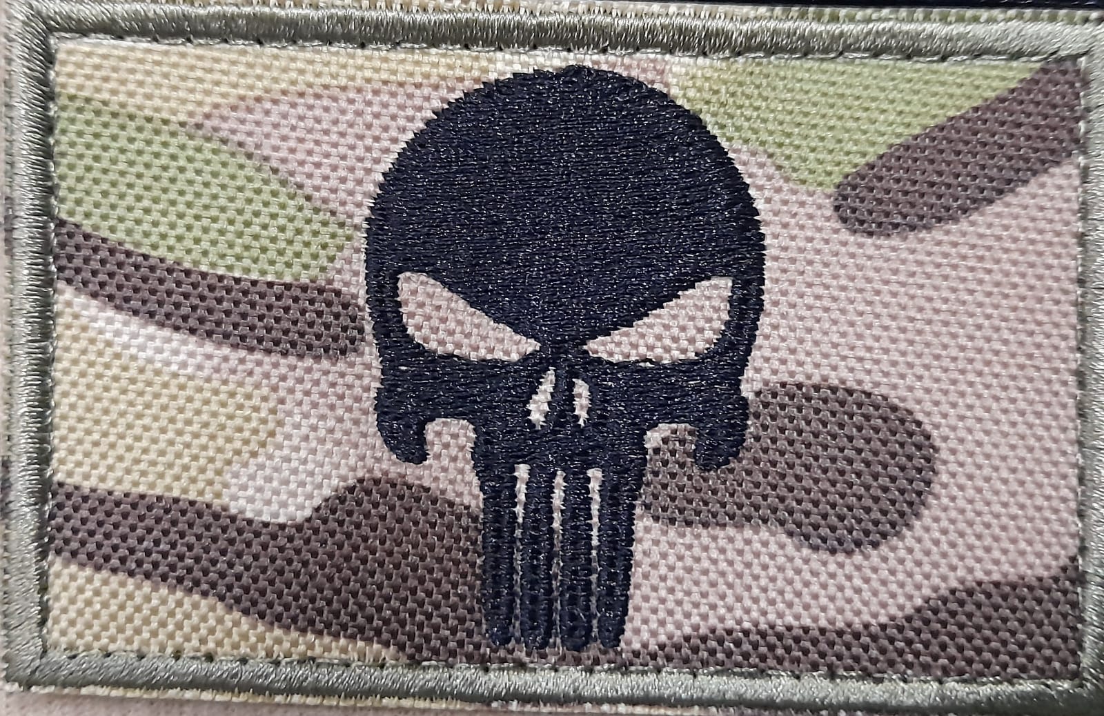 Parche de combate identificativo personalizado Punisher